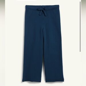 Frank & Eileen Catherine Air Force Cropped Wide Leg Sweatpants